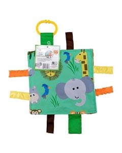 Jungle Tag & Crinkle Blankie