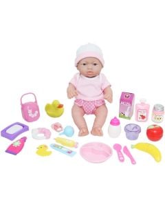 La Newborn Deluxe Doll Nursery 25 Piece Gift Set