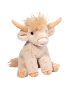 Laddie Cream Highland Cow