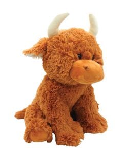 Large Brown Highland Cow