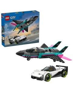LEGO City Jet vs. Car