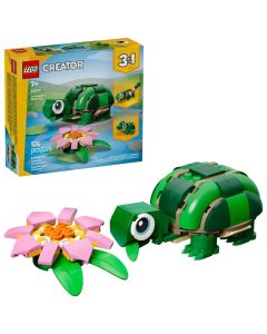 LEGO Creator Turtle with a Water Lily Flower