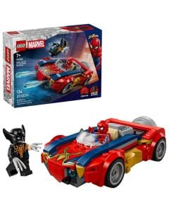 LEGO Marvel Spider-Man Car vs. Venomized Wolverine
