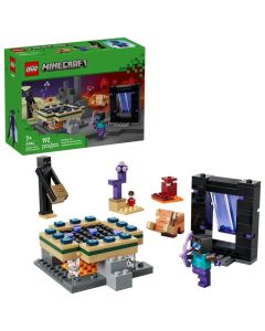 LEGO Minecraft Nether & End Portal Journey