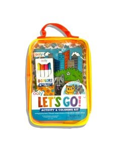 Let's Go! Activity & Coloring Kit - Kitty in the City