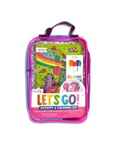 Let's Go! Activity & Coloring Kit - Unicorn Candy Town