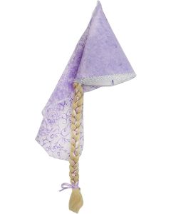 Lilac Rapunzel Hat w/Braid
