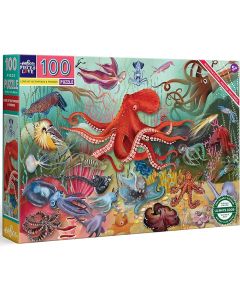 Love of Octopuses and Friends 100pc Puzzle