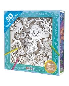 Mermaid 3D Coloring
