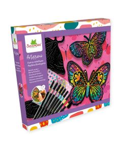 Metallic Markers Blazing Butterflies