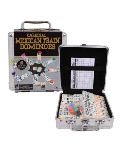 Mexican Train Dominoes in Carry Case