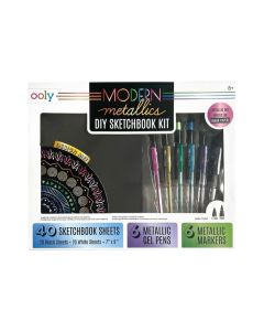 Modern Metallics DIY Sketchbook Kit