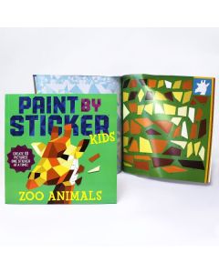 Paint By Sticker Zoo Animals
