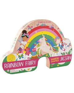 Rainbow Fairy Shaped Puzzle