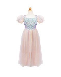 Rainbow Sherbert Sparkle Dress, Size 5/6