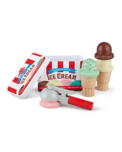 Scoop & Stack Ice Cream Cone Magnetic Play Set