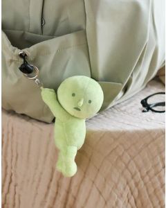 Smiski Hanging On Plush Keychain