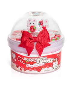 Straw-Bunny Sponge Cake Cloud Slime