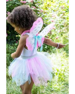 Think Mint Pink Skirt, Wings & Wand