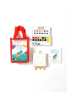 Tiny Easel Mini Rocket Art Kit