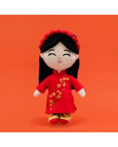 Vietnamese 'Hoa' Cultural Mini Doll