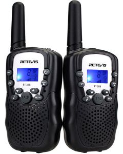 Walkie Talkie Flashlight-Black