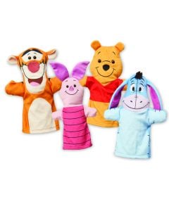 Winnie the Pooh Soft & Cuddly Hand Puppets