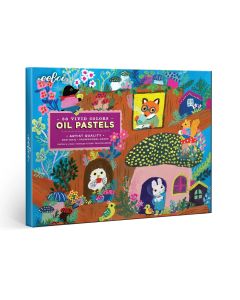 Yumi's Mushroom House 36 Oil Pastels