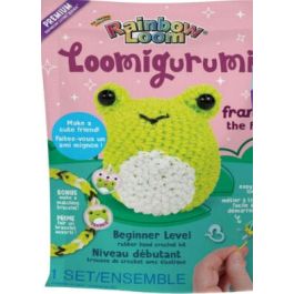Frog Rainbow Loom Loomigurumi Rubber Band Crochet Kit - Toys & Gifts