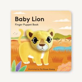 Om Books International Baby Lion Finger Puppet Book main image 0